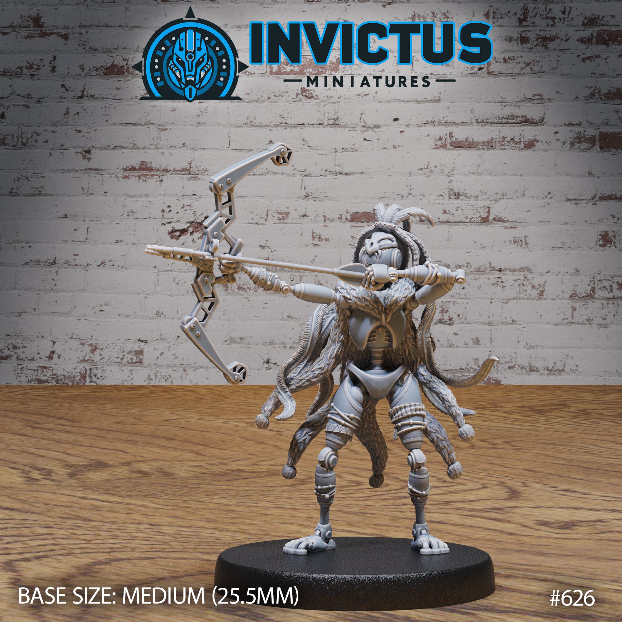 Wild Robot Female Bow / Steampunk Construct / War Steel Droid / Infantry Machine / Warrior Control Mechanism / Battle Automaton Robot / Steam Technology Society Encounter